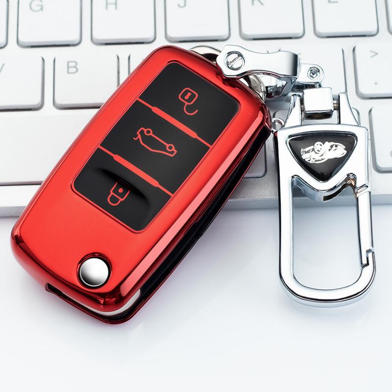 Applicable To Volkswagen Key Case Cover Buckle Case Gran Lavida New Sagitar C- Trek Bora Lavida JettapoloTiguan
