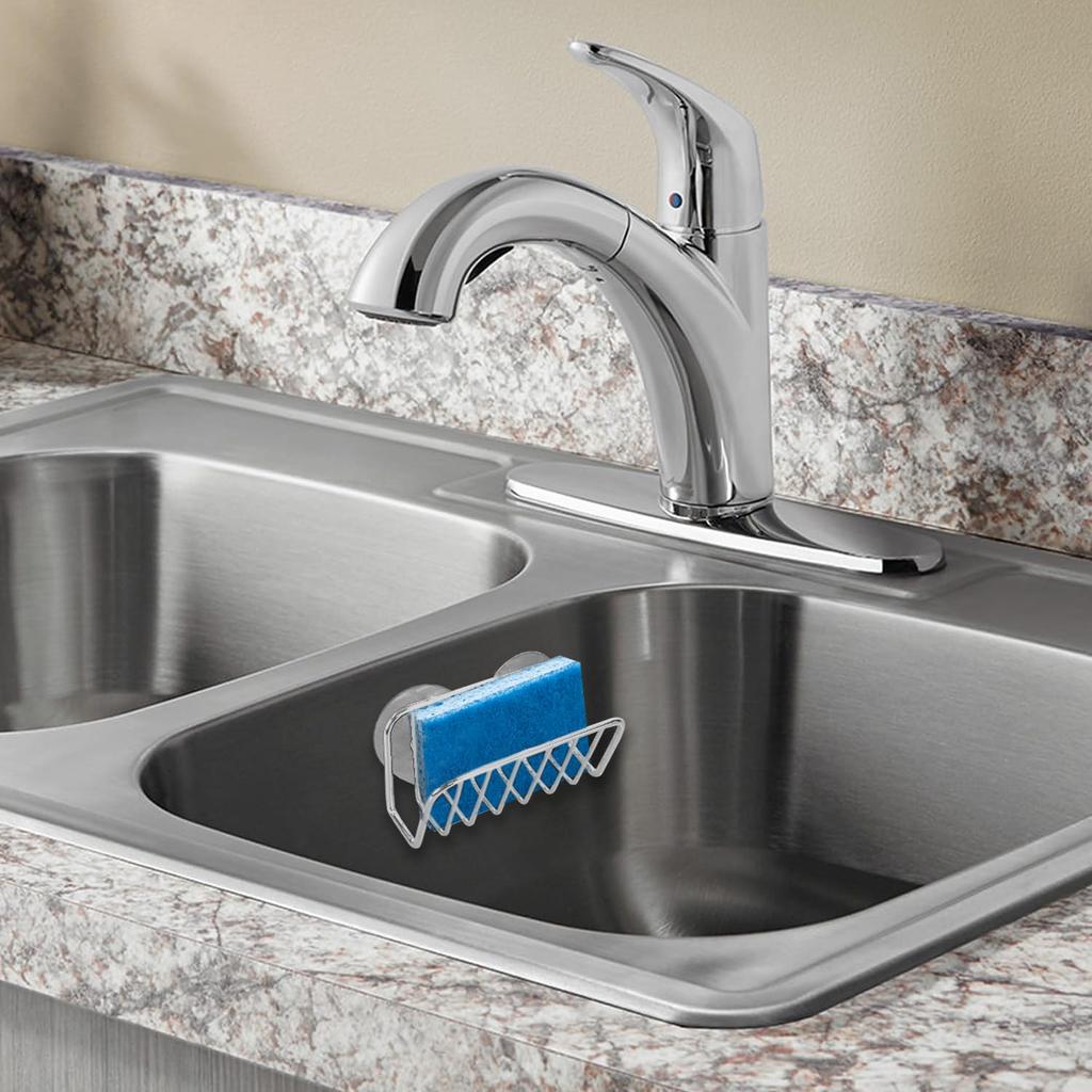 Kitchen Sink Suction Holder Modern Sponge Holder Kitchen Organizer Kitchen Sink Suction Holder For Sponges Scrubbers Soap
