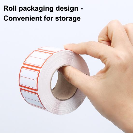 1000 Pcs Label Stickers for Organization Color Coding Self-Adhesive Name Tags Easy Peel