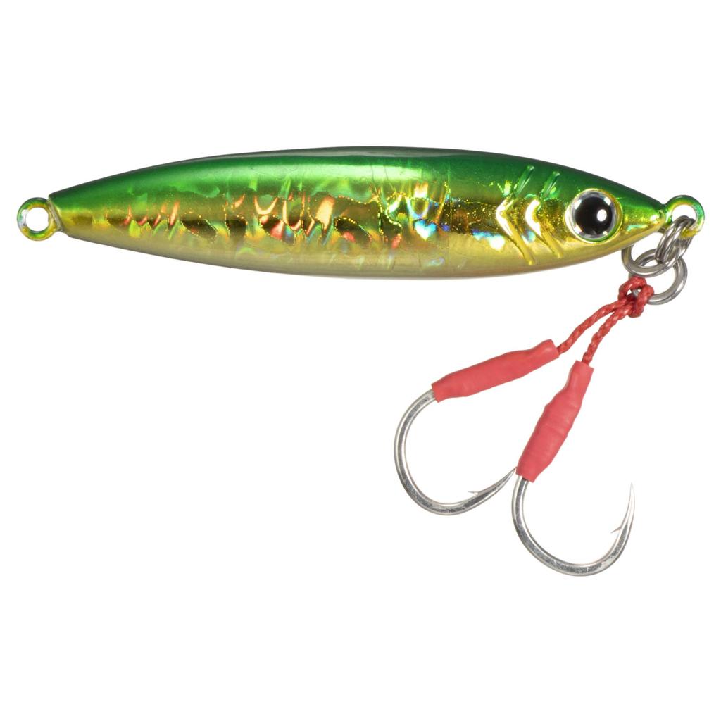 Major Craft Metal Jigpara TG Tungsten Green Lure Jig, JPTG-100 Gold, 100g, #11
