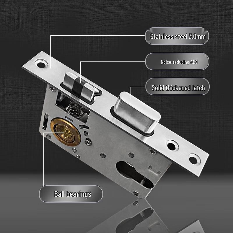 RESET 304 Stainless Steel Universal Interior Door Lock