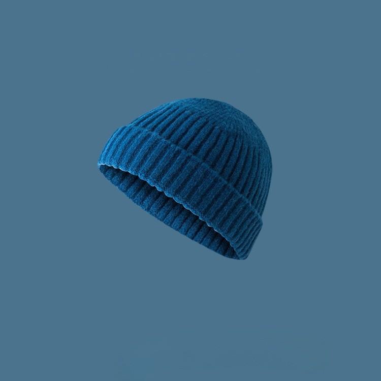 Melon Rind Knitted Hat Naked Couple Street Hip Hop Versatile Men's and Women's Autumn and Winter Hat Cold Hat Wool Hat