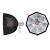 80 cm / 31,5" přenosný softbox na deštníky s osmiúhelníkovou mřížkou s voštinovou mřížkou a držákem Bowens pro Speedlite