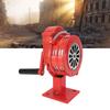 Hand Crank Siren Aluminium Alloy 110dB Loud Alarm       Siren Horns Alarm for Emergency
