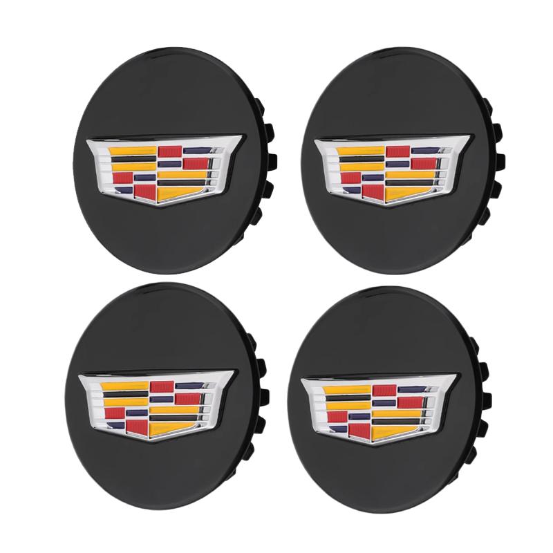 Dla Cadillac Escalade XT5 XT6 CT5 CT6 XTS CT4 66mm 4szt. Nakładki na środek koła samochodowego Akcesoria Emblemat opony samochodowej Stylizacja samochodu