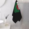 Scribble I love Algeria flag Soft Face Towel Quick Dry Pool Bath Cotton Towels Breathable