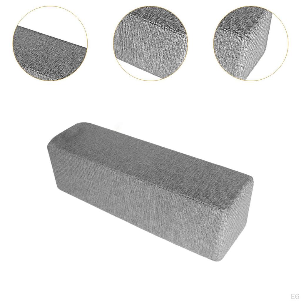 Couch Arm Rest Pillow Armrest Practical Removable Washable Pillowcase Cushion, Elbow Support