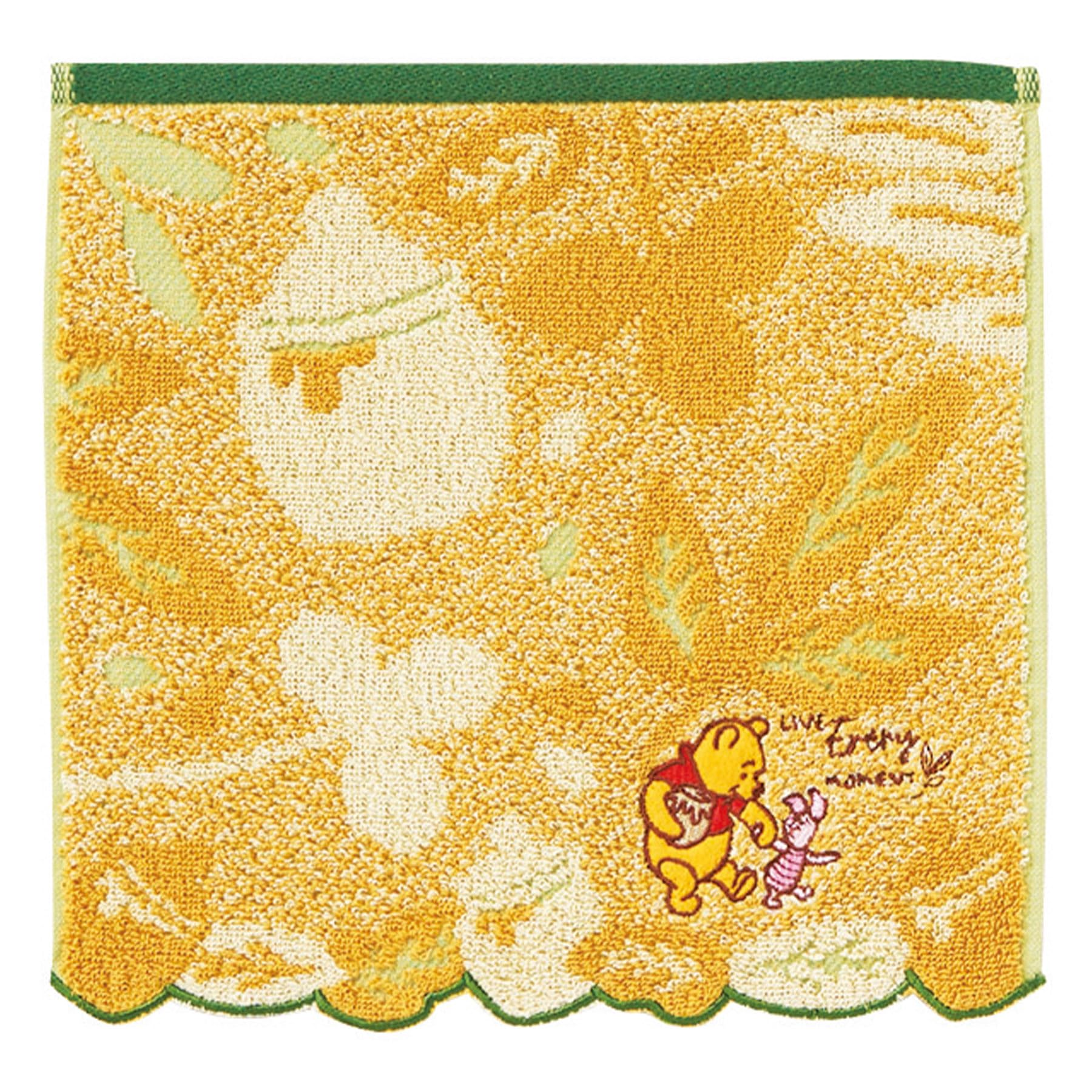 Marushin Disney Winnie the Pooh Mini Natura 25 x 25 cm Towel, Honey, 2006021500, Approx.