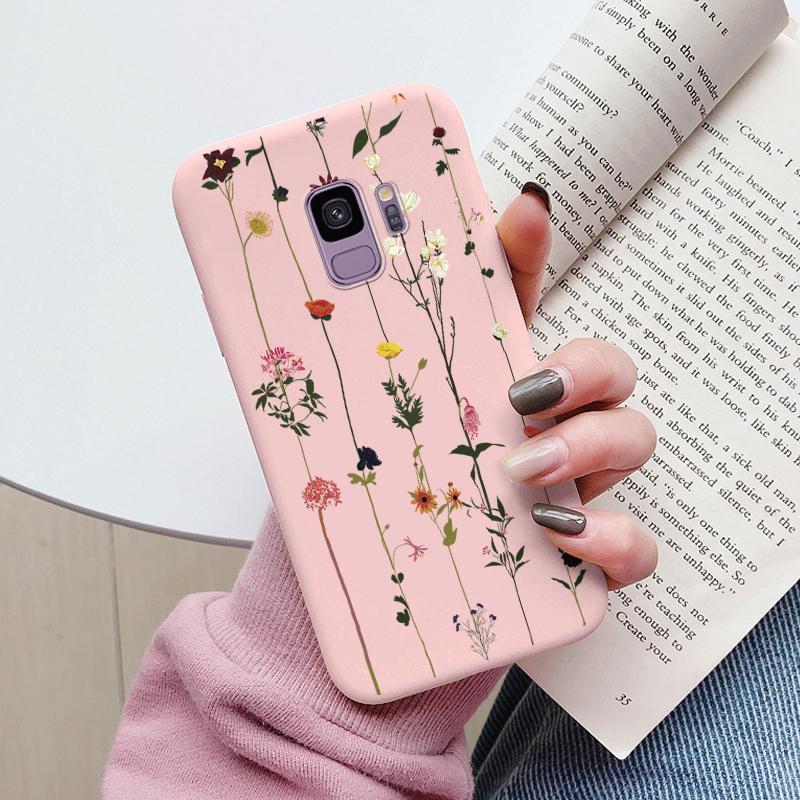 

Case For Samsung Galaxy S9 S 9 Plus Phone Cover Cute Cartoon Candy Painted Soft TPU Coque For Samsung S9 Bumper S9+ S9PLUS Funda S9