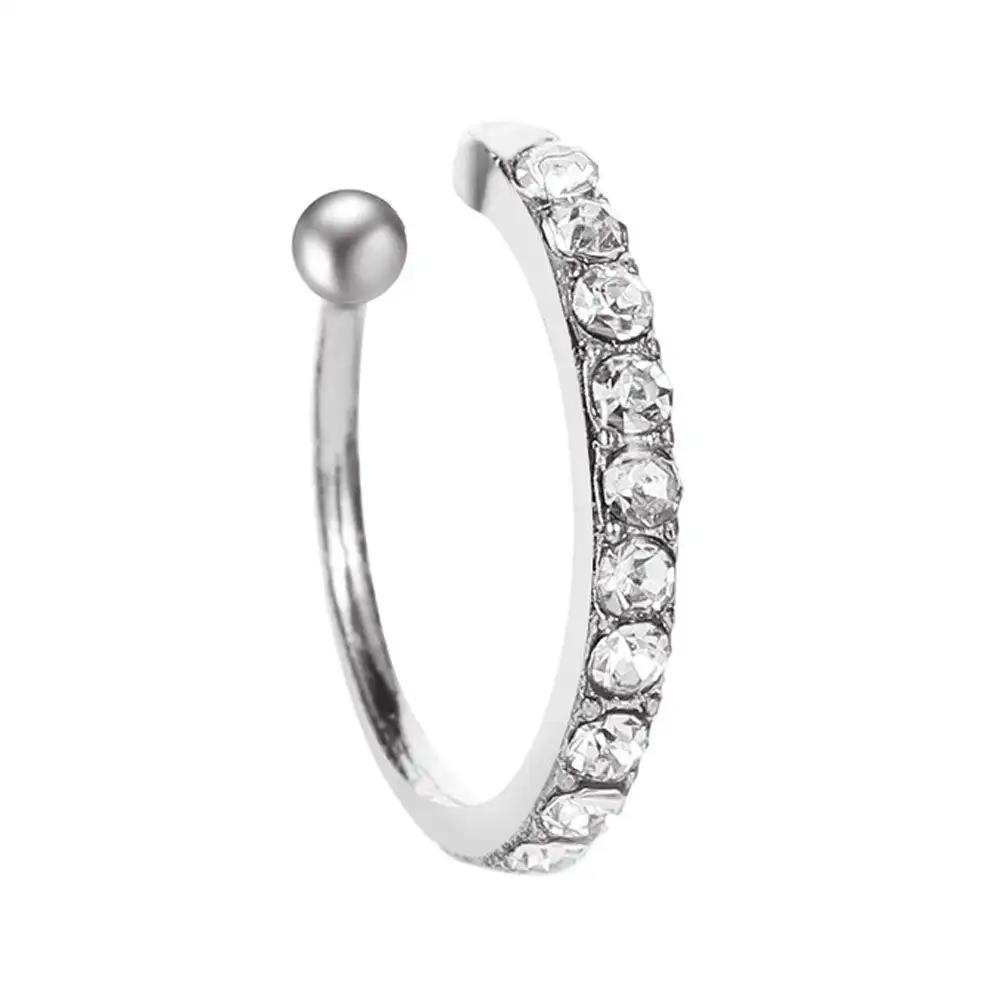 Ear Cuff for Women Charming Zircon Clip On Earrings Earcuff Without Piercing Earrings Jewelry