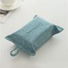 Durable Hanging Tissue Dispenser Simple Pure Color Paper Bag Ins Hanging Tissue Bag  Dining Table