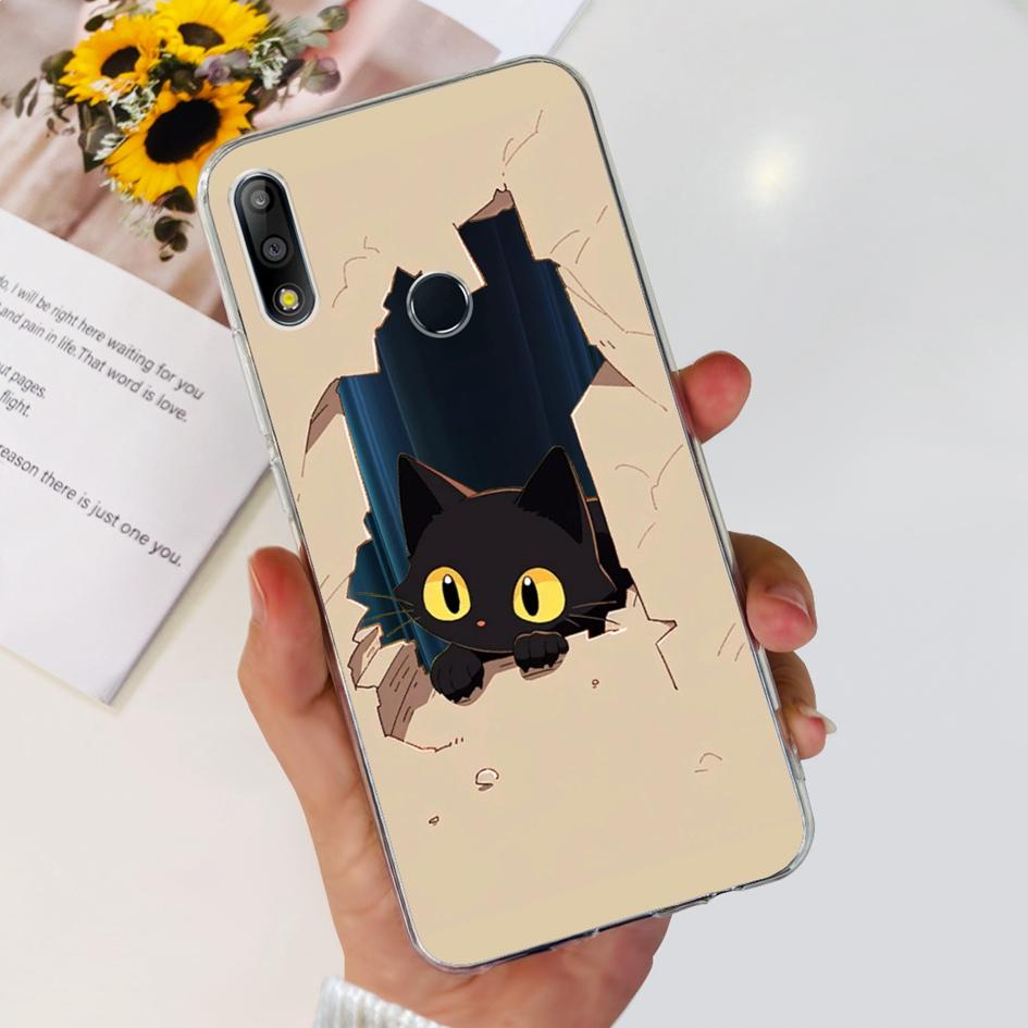 Pouzdro na telefon pro Asus Zenfone Max Pro M2 ZB631KL ZB633KL ZB630KL Pouzdra Silikonové Měkké Průhledné Kryt pro Asus X01BDA X01AD X01BD Funda