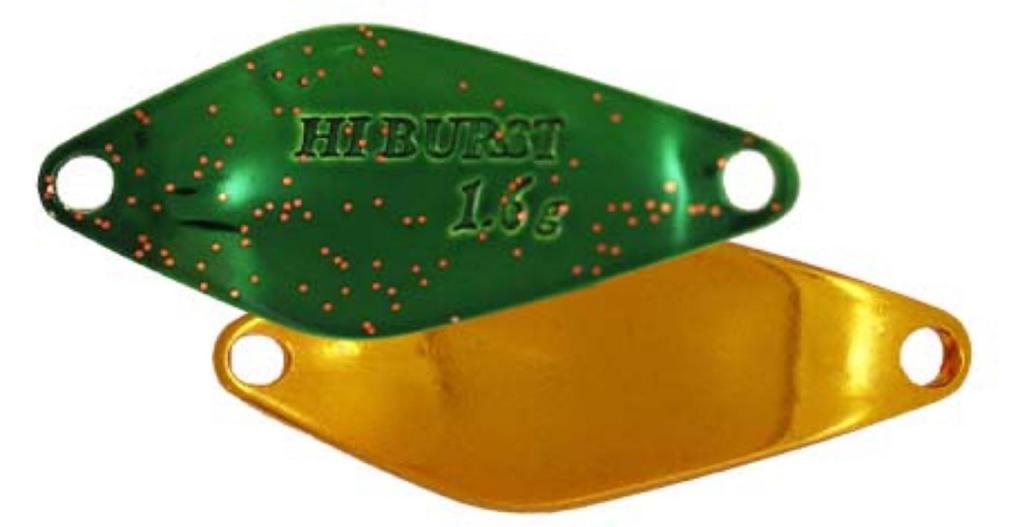 Valkein Spoon Hi Burst 1.6 grams Sinking Lure No.65 (6646)