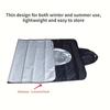 Winter Car Snow Cover Foldable Car Windshield Cover Sunshade Snow Cover