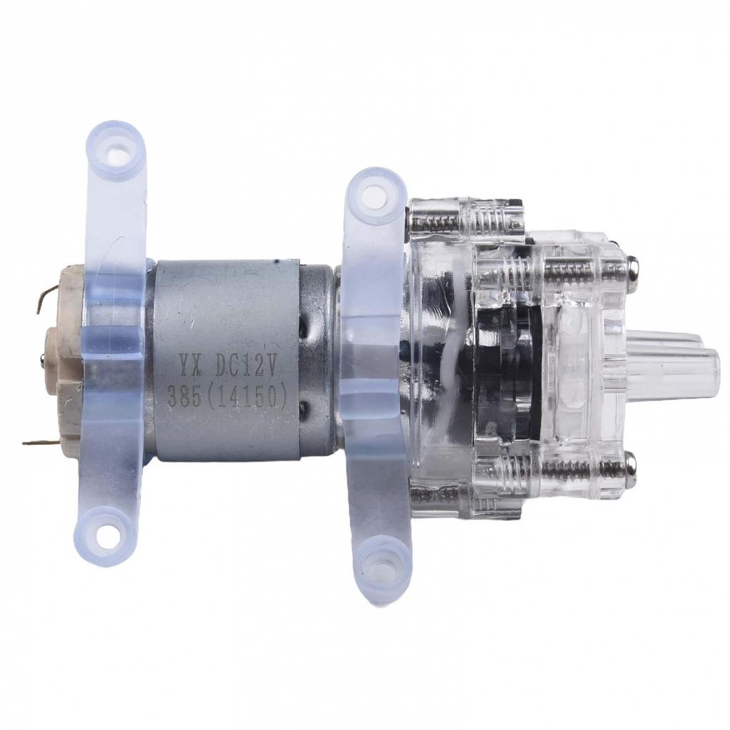 Plastics Diaphragm Pump Self Priming Silver Small Transparent