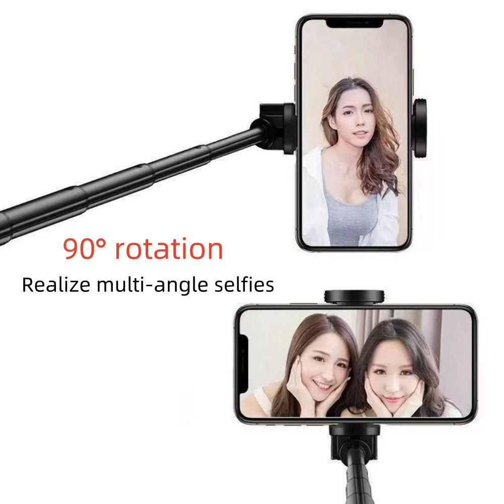 Lightweight Retractable Selfie Rod For Travel Photos Adjustable Handheld Selfie Stick Support For All Mobile Phone Models iPhone