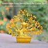 Lucky Feng Shui Citrine Tree of Life Bonsai – Gift for Women & Men | Showpiece for Home Decor Living Room | Positive Energy Items |