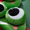 Green Big Eyes Skin-friendly Sleep Mask Lovely Cartoon Frog Sleep Eye Mask Breathable Shading 3D Eye Mask Travel Nap