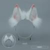 Handmade Plush Fox Ears Headband Cosplay Costume Accessory Sweet Animal Ear Hairband Unisex