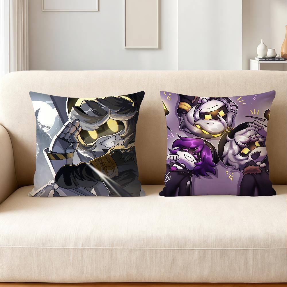 Anime M-murder D-drones Pillow Case Applicable Space For Guest Rooms Interiors Cars Office House Decoration