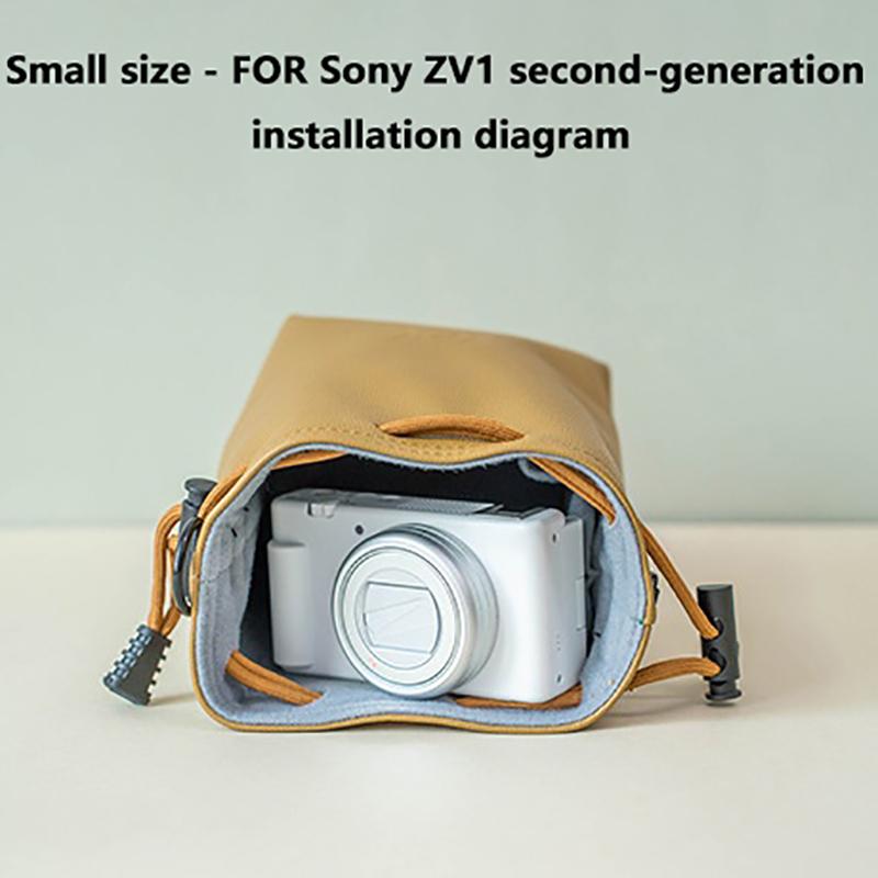 Camera Bag For Canon Nikon Sony Fuji Pentax Travel Lens Bag Waterproof Camera Bag Protective For Dslr Iphone 15 Airpod Pro Pouch