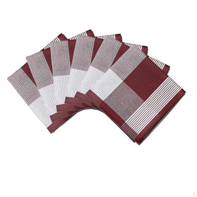 6 Stücke Stoff Herren 43x43 cm Klassische Verschiedene Geschenke Einstecktücher für