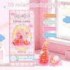 3D Crystal Stickers Fun Stacking Series Children's Toys Exchange Stickers Cute Relief Stickers School Office Supplies Stationery