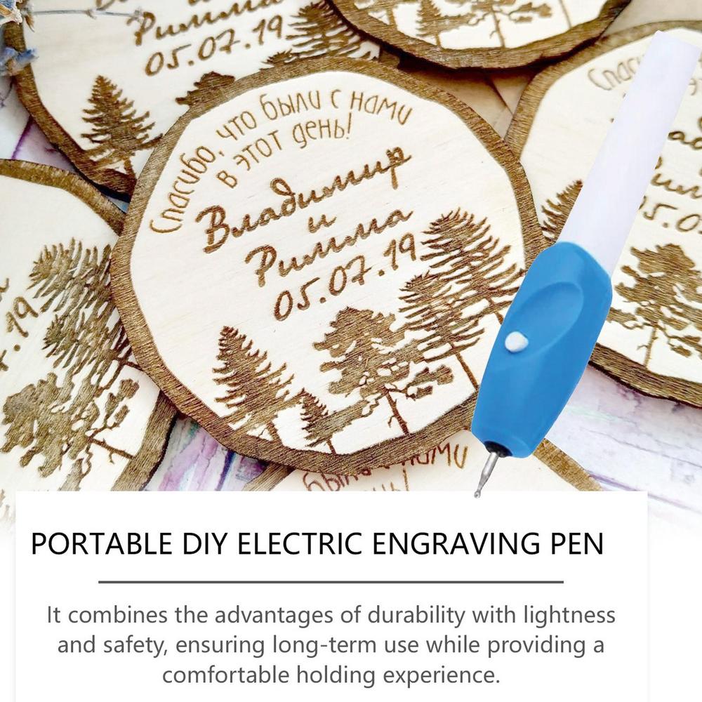 Długopis grawerski do obróbki metalu Narzędzie grawerskie Rotacyjny długopis do trawienia Wielofunkcyjna ręczna maszyna grawerska do szkła metalu drewna