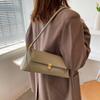 Fashion autumn baguette bag 2025 new trendy niche design armpit bag high-end versatile shoulder bag women's bag