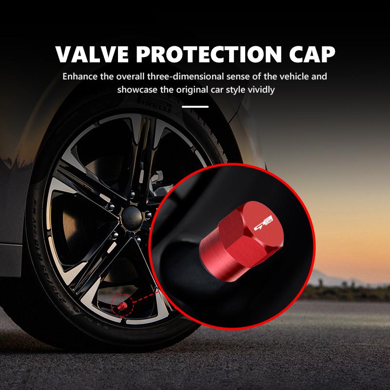 Aluminum Car Tire Valve Caps Cover Waterproof Dust Accessories For KIA sportage ceed sorento cerato optima picanto rio QU2