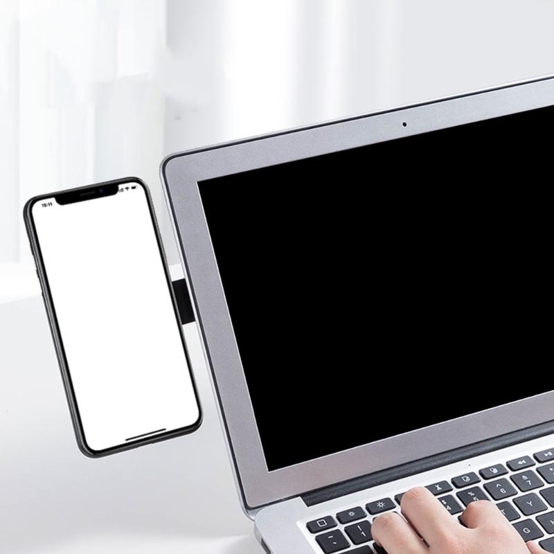 Laptop Stand for Phone 16 15 14 13 Series Screen Monitors Side Mount Clip for Car Magnetic Computer Expansion Bracket