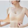 Women S Invisible Back Support Bra Vest Style Adjusting Push Up Bra