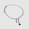 Rush Off [Rushoff] Unique Charming Silver Necklace - Round Pendant