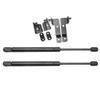 4Pcs Hood+Hatch Tailgate Gas Struts Lift Support For Nissan Pathfinder R51