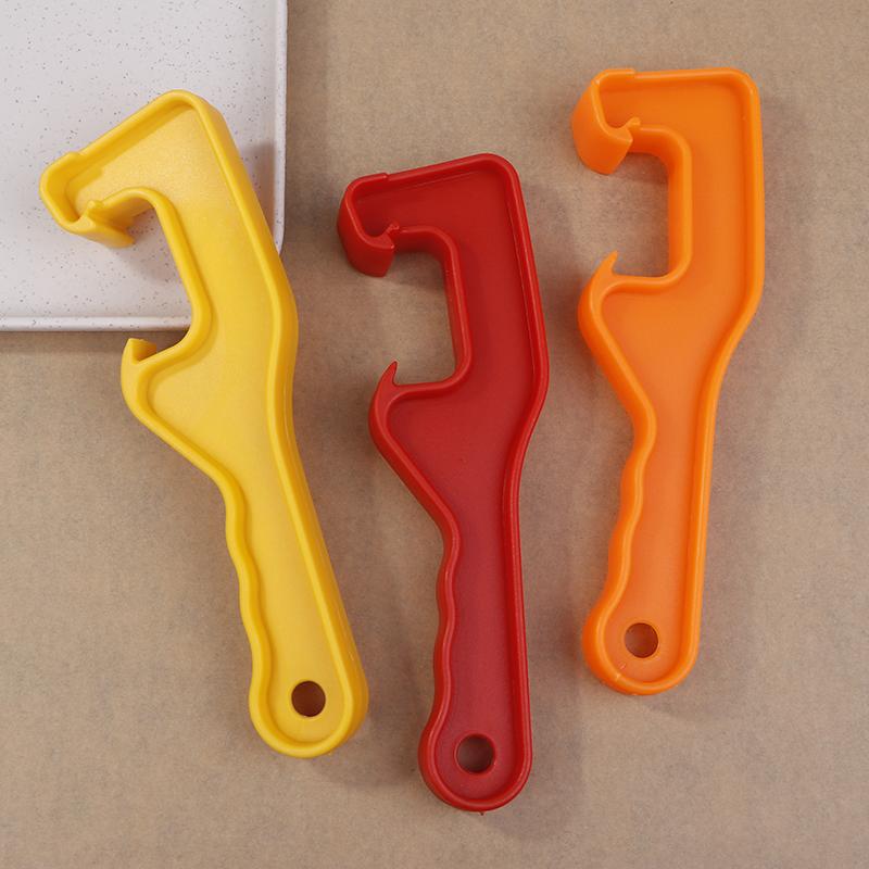 Manual Plastic Can Opener For Gallon Honey Bucket Pail Cap Paint Barrel Lid Removal Wrench Household Labor Saving Opening Tool