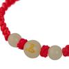 2025 Snake Year Lucky Red Rope Bracelet Chinese Zodiac Snake Luminous Stone Braided Hand Chain Fashion Jewelry New Year Gift
