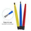 Scratch Brush Pen Fiberglass Steel Brass Pen Sanding Brush for Removing Rust Jewelry Electrical Circuit Repair Tool