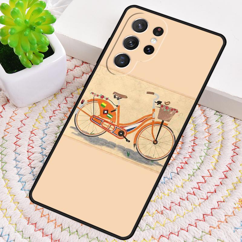 Bike Bicycle Sport Phone Case for Samsung Galaxy Note 10 Pro S26 Ultra S23 S24 FE S25 S21 S22 PLUS Shockproof Cove