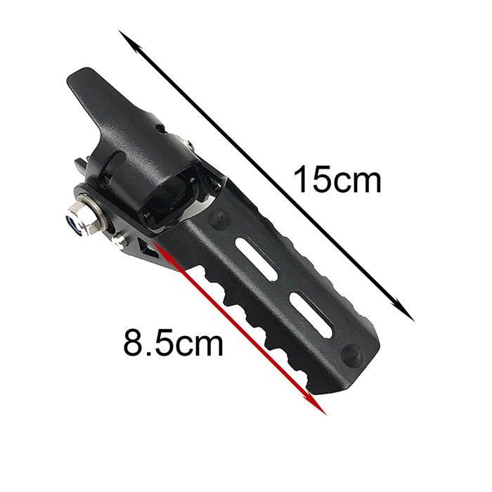 Respose pieds de pare carter 22-25mm pour pare cylindre Motoguard HF3 noir