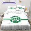 Hibs Bedding Quilt Set Quilt Cover Pillowcase Home Decoration Birthday Gift (1 * Duvet Cover + 2 * Pillowcase, Without Core)