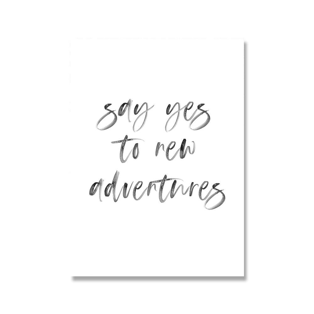 Scandinavian Poster Black White Beach Palm Tree Nordic Style Wall Art Canvas Print Painting Decoration Picture Living Room Decor No Frame