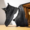 Fashion 2025 Mens Casual Shoes Fashion Luxury Brand Men's Breathable Outdoor Mens Hiking Shoes Lace-up Comfortable Mens Ankle Boots