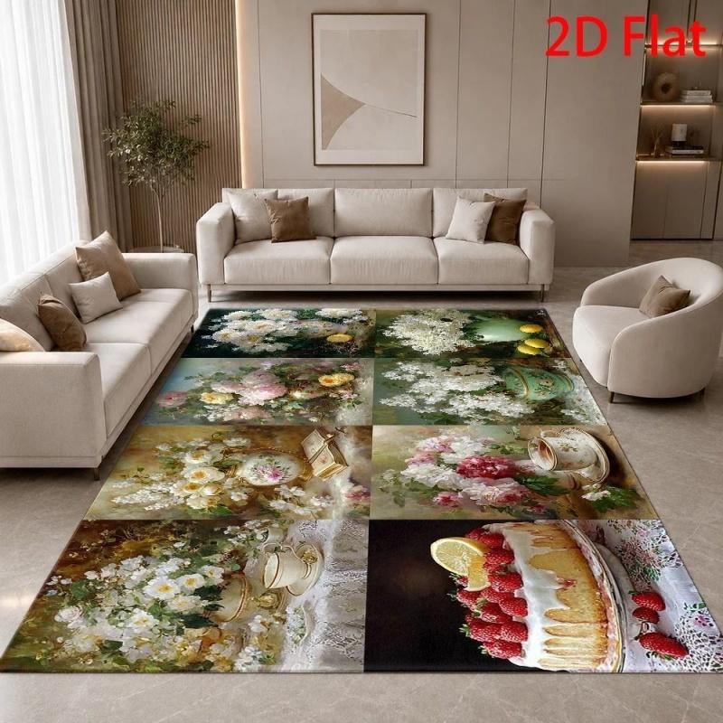Cartoon Billiard Pool Table Balls Outdoor Area Rug, Colorful Snooker Game Non-slip Waterproof Rug for Game Room Patio Decor