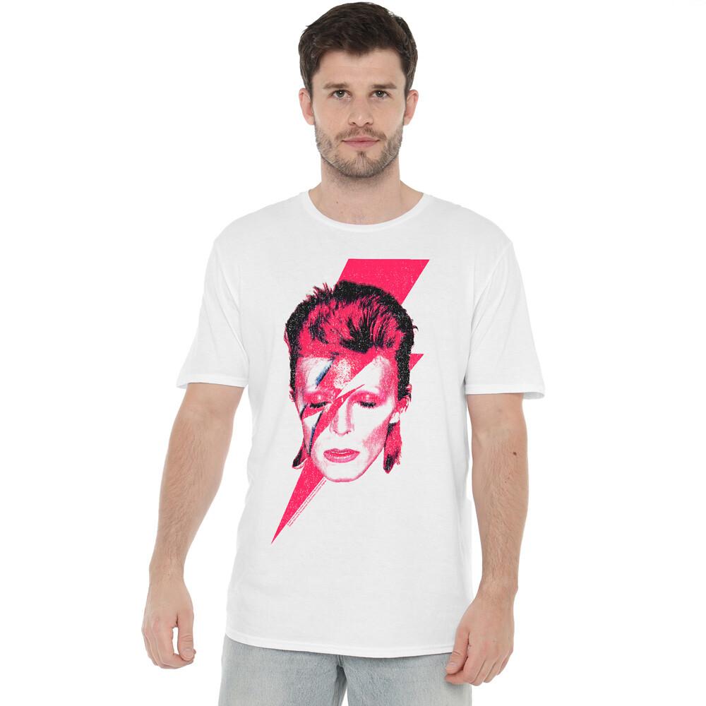David Bowie Aladdin Sane T-Shirt S-2XL White XXXL