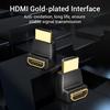 Vention HDMI-Adapter 270 90 Grad rechtwinkliger HDMI-Stecker auf HDMI-Buchse Konverter für PS4 HDTV HDMI-Kabel 4K HDMI 2.0 Extender