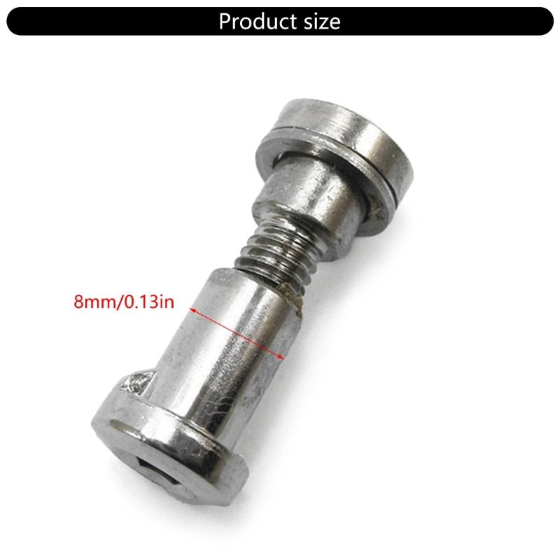 Bicycles Seatpost Screw Universals 8mm Diameter Clamping Binder Screw Bolts Antilost Seatpost Clamp Binder Fixing Bolts