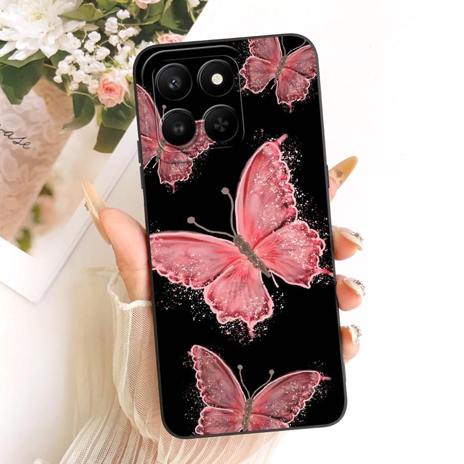 Etui For Honor 400 Smart 5G LGN-NX1 Urocze Śmieszne Kreskówkowe Pokrowiec Odporne na Wstrząsy Etui na Telefon Dla Honor X7d 4G HonorX7d 5G Miękkie Pokrowce Torby