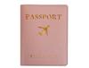Men Women PU Leather Cute Luggage Tag Suitcase Address Label Baggage Boarding Bag Tag Name ID Address Holder Travel Accessorie