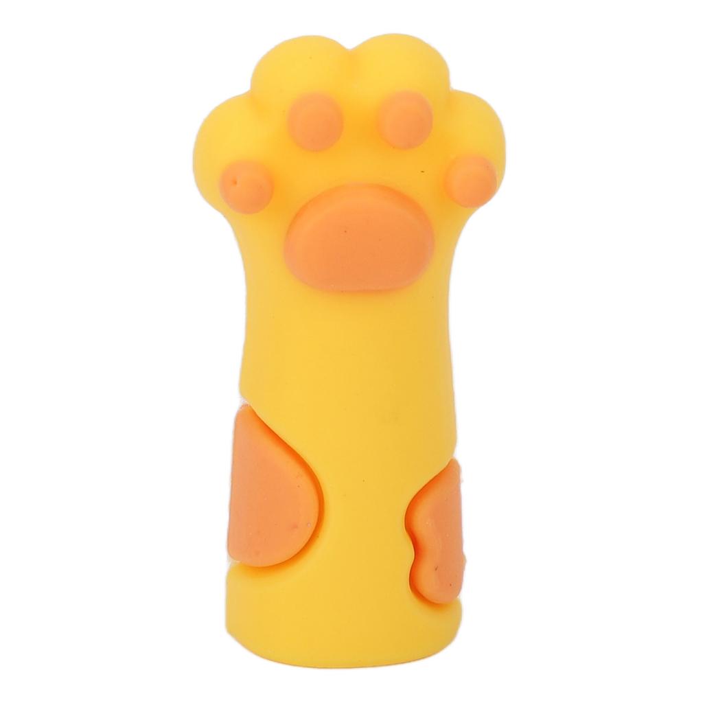 5pcs Cuticle Scissors Cover Protector Cat Shape Silicone Cuticle Trimmer Protective Sleeve for Nail and Toenails