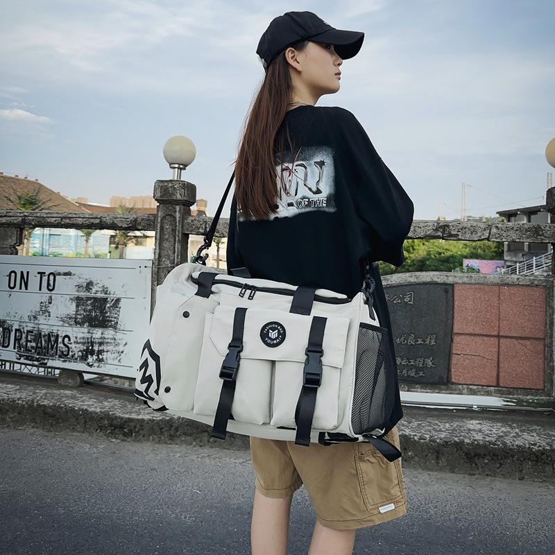 Multifunctional Travel Fitness Bag Large Capacity Crossbody Hand Luggage Dry and Wet Separation Swimming Bag
